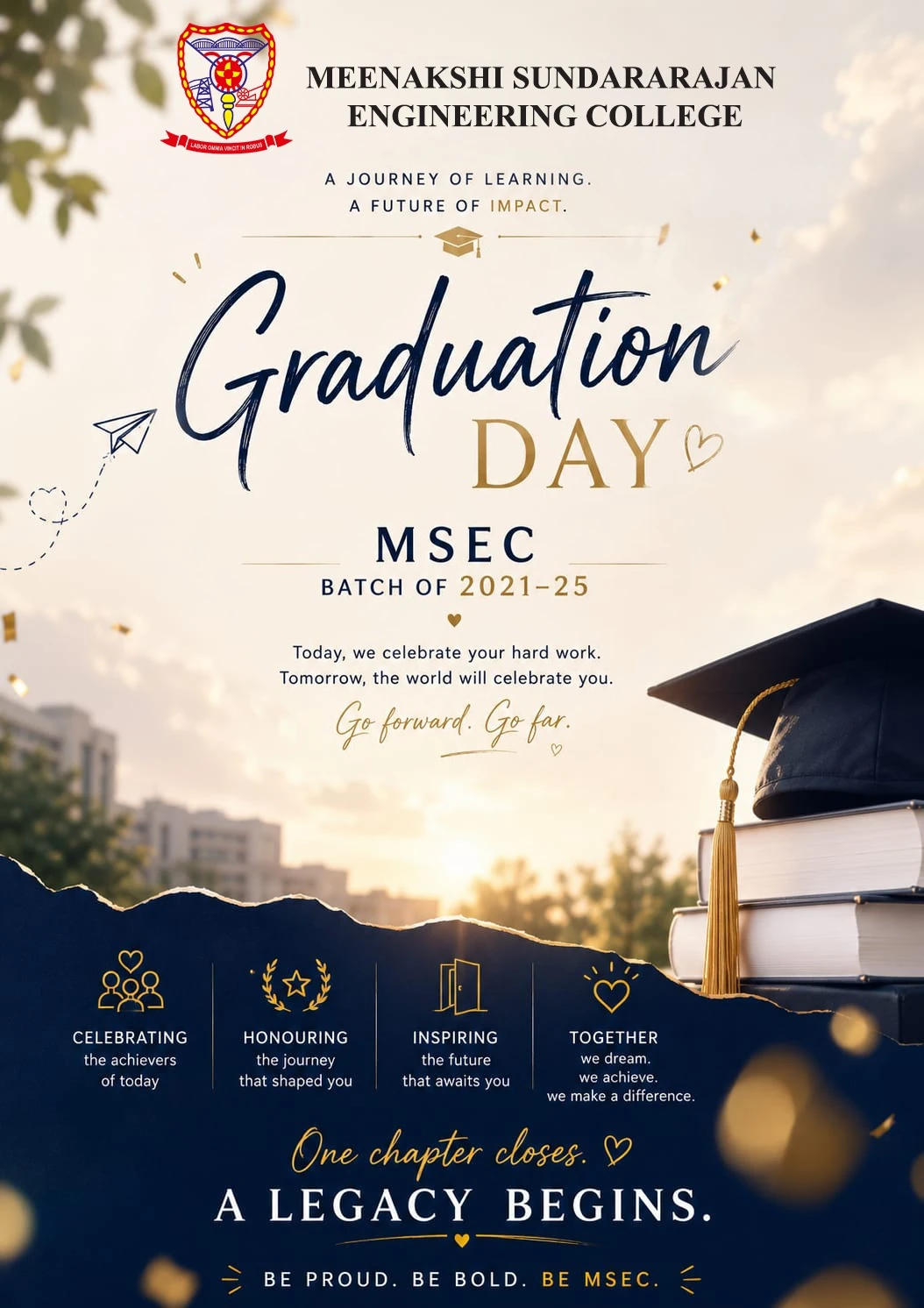 MSEC Graduation Day - Batch of 2021-25